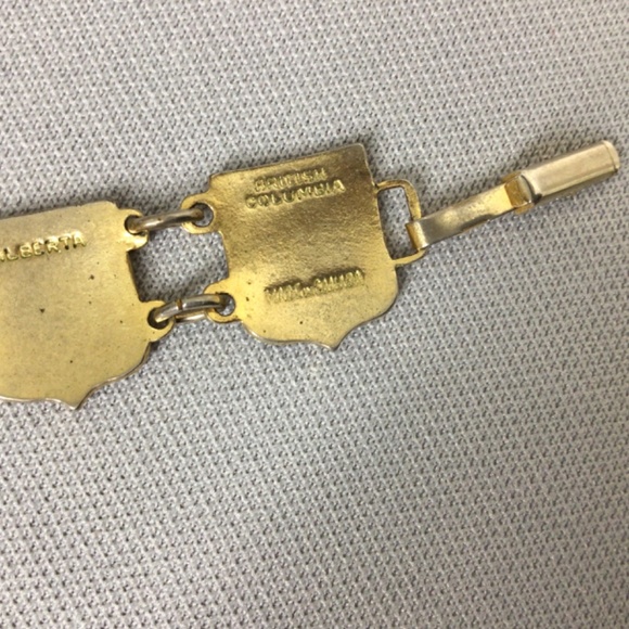 Vintage Canadian provinces bracelet - Picture 6 of 6